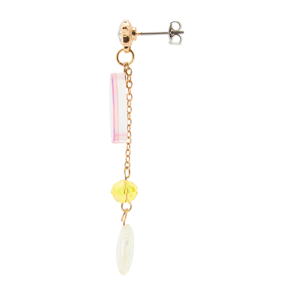 Munna Pokémon earrings with high-quality materials from Japan