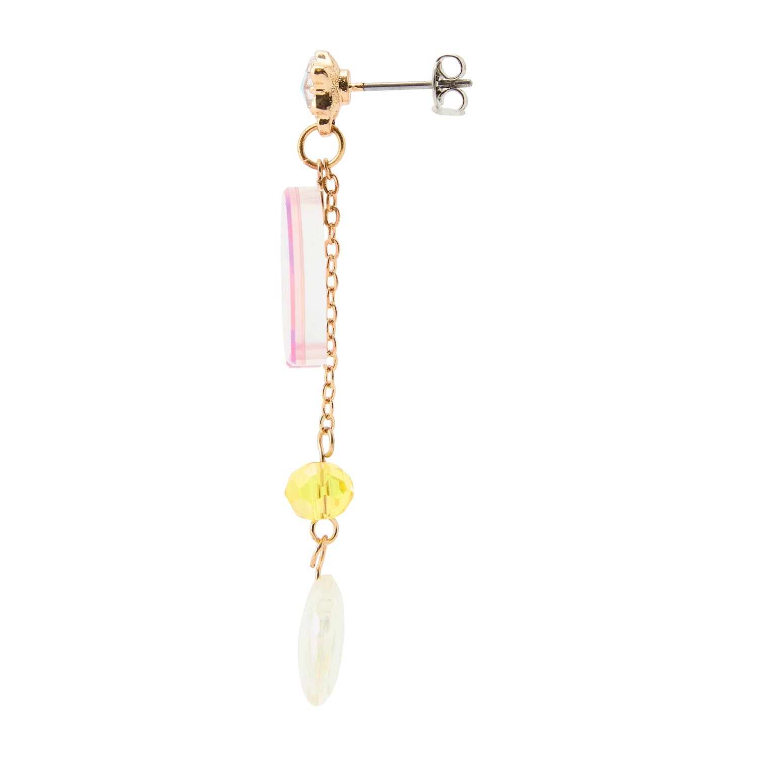 Munna Pokémon earrings with high-quality materials from Japan