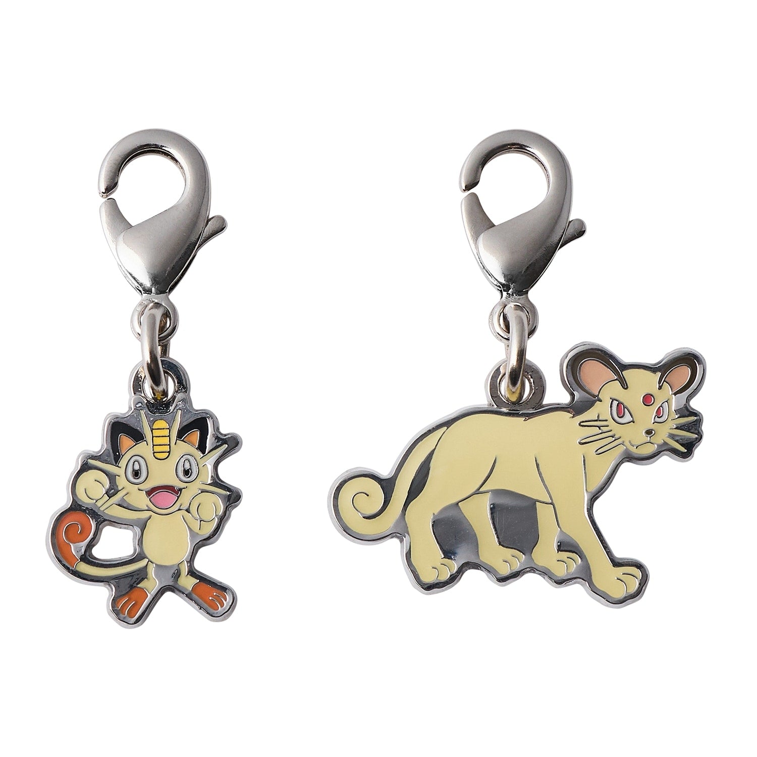 National Encyclopedia Metal Charm 052/053 from Japan, featuring a detailed Pokemon character