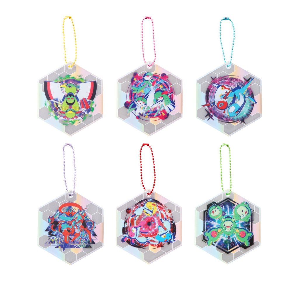 Reflector key chain collection PSYCHO CYBER from Japan, detailed anime design