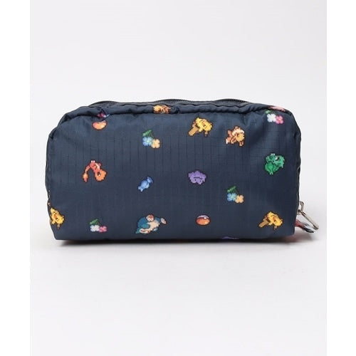 RECTANGULAR COSMETIC Pokemon and flowers