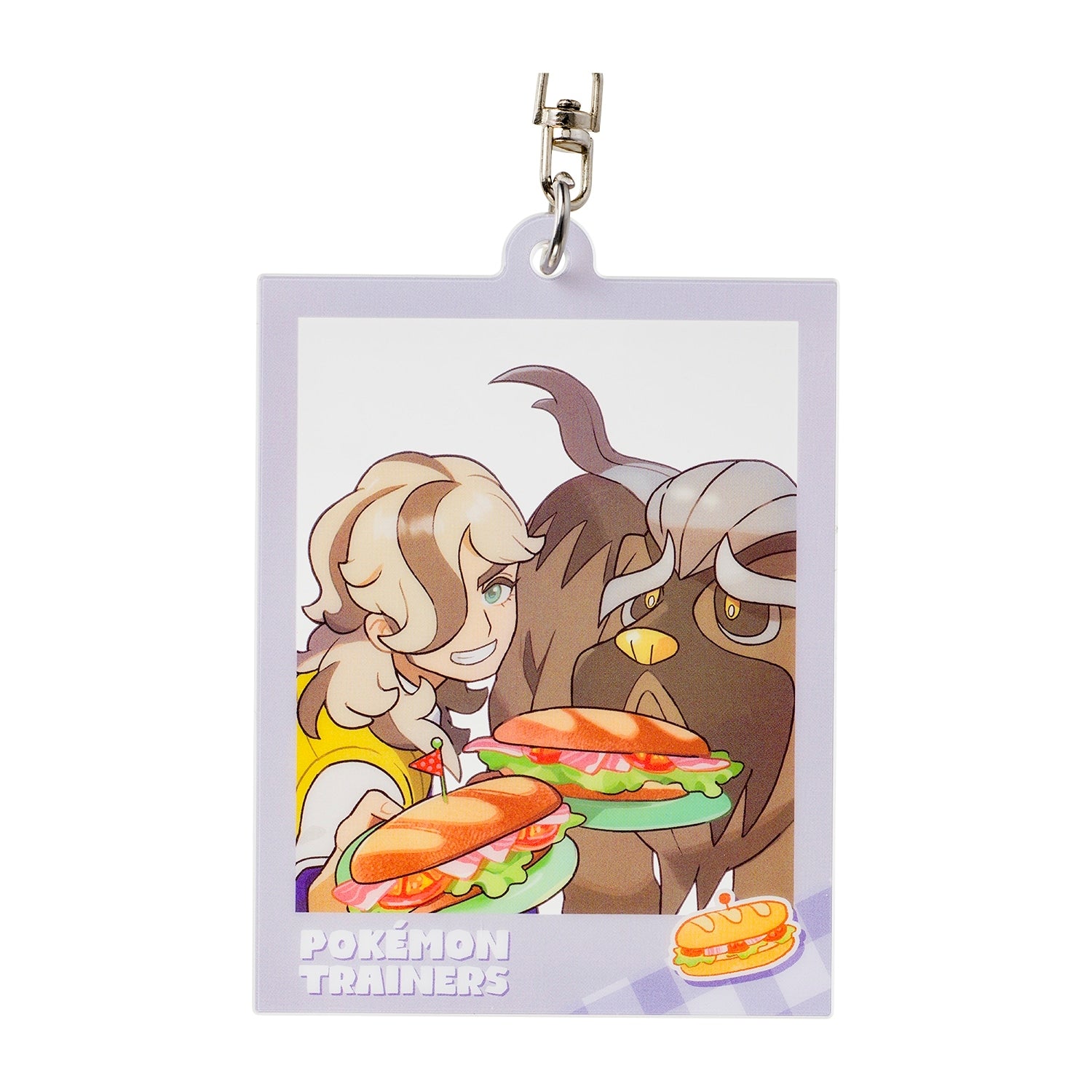 Official Pokémon Center Japan Mabosstiff keychain, detailed design from Japan