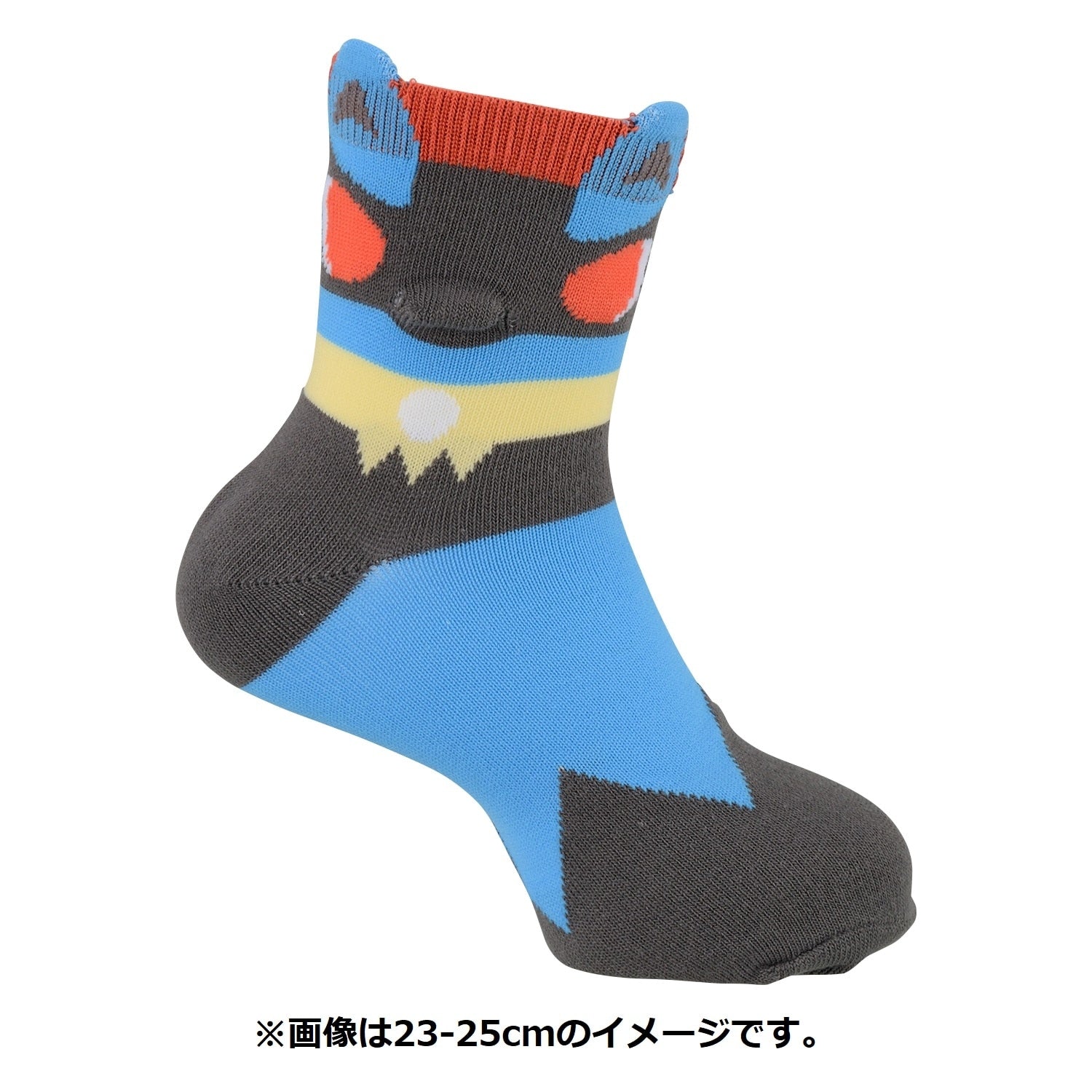 [Choice] Middle socks 3D Lucario (19-21cm)/ (23-25cm)