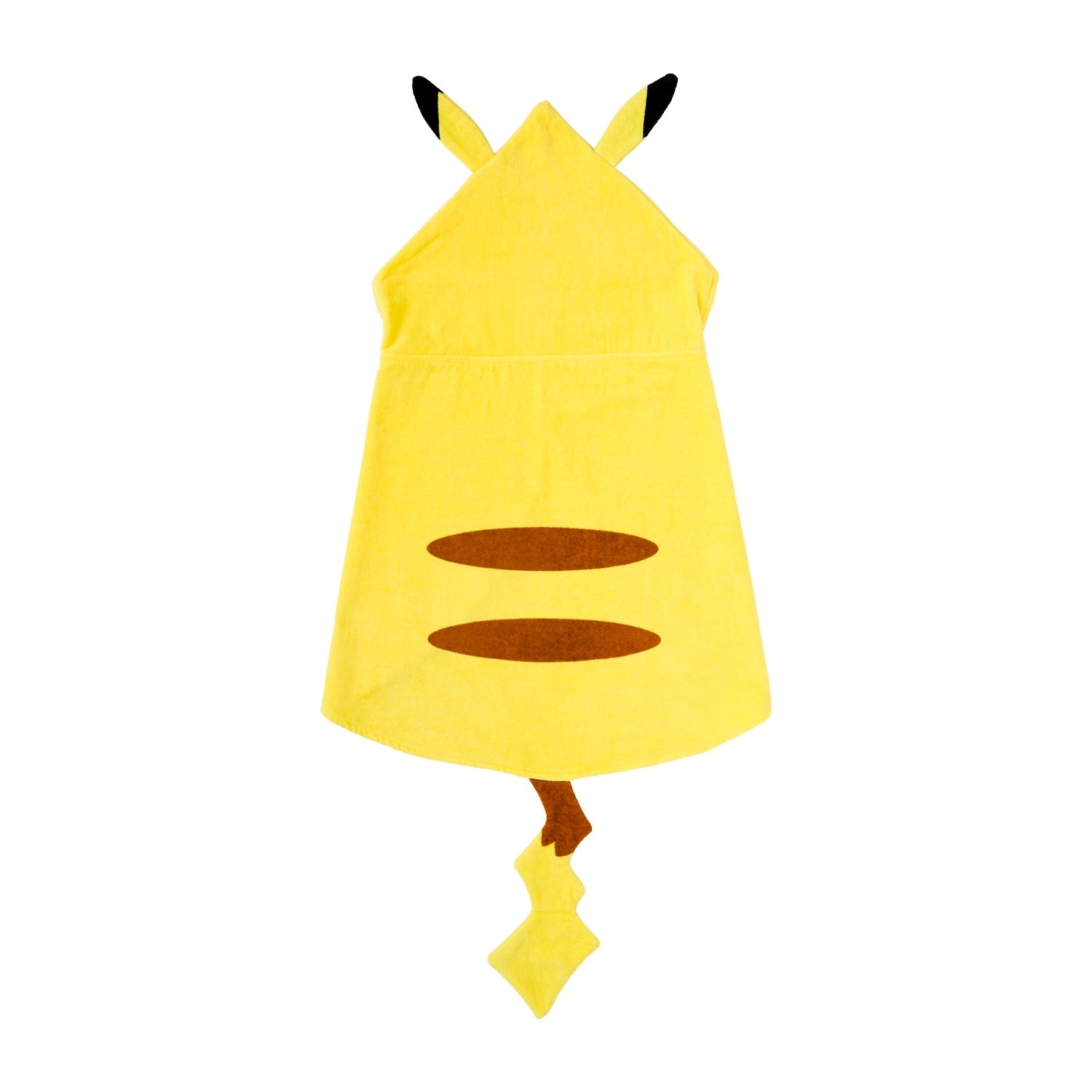 Authentic Japanese Pikachu cool towel with colorful hood and tail, shipped from Japan