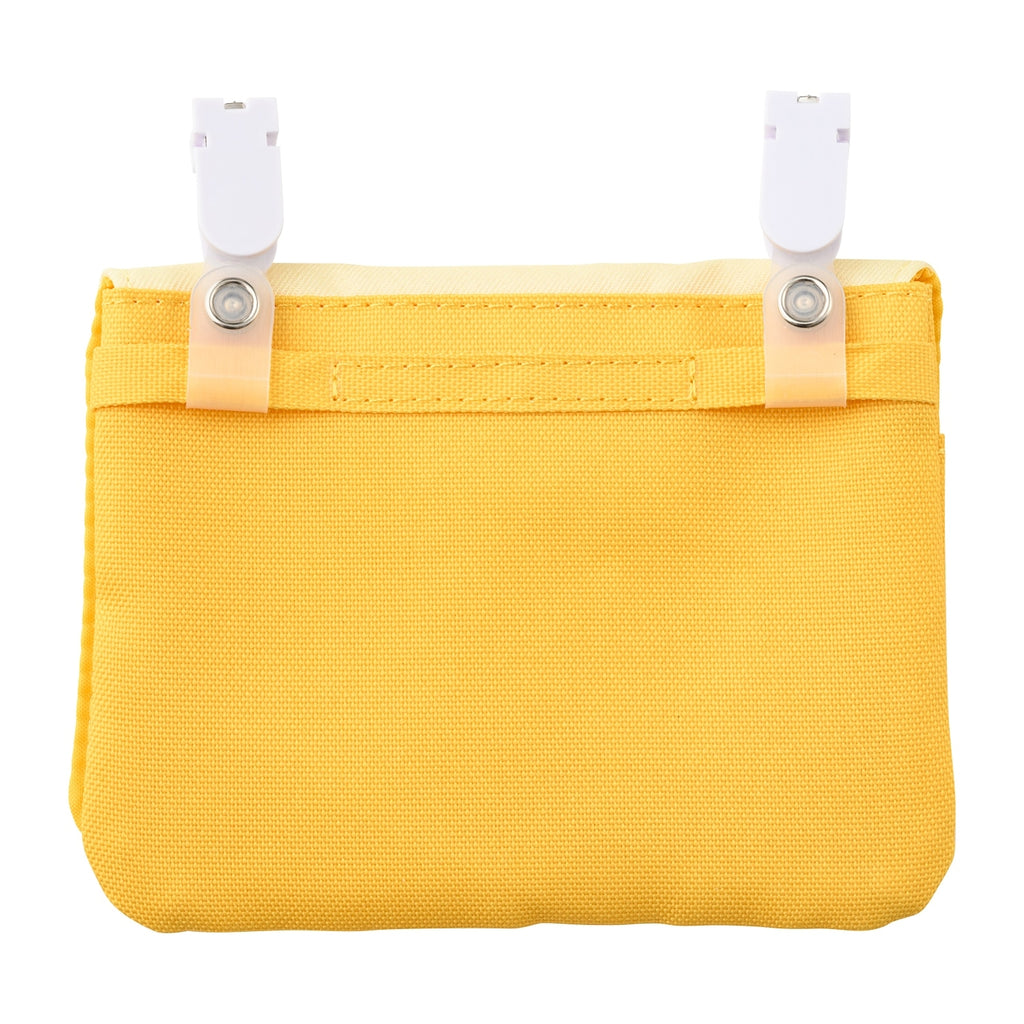 Close-up of Pokemon Multi-Pocket Pouch with official logo from Japan