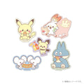 Set of 5 Pokemon stickers featuring Charmeleon, official artwork from Japan