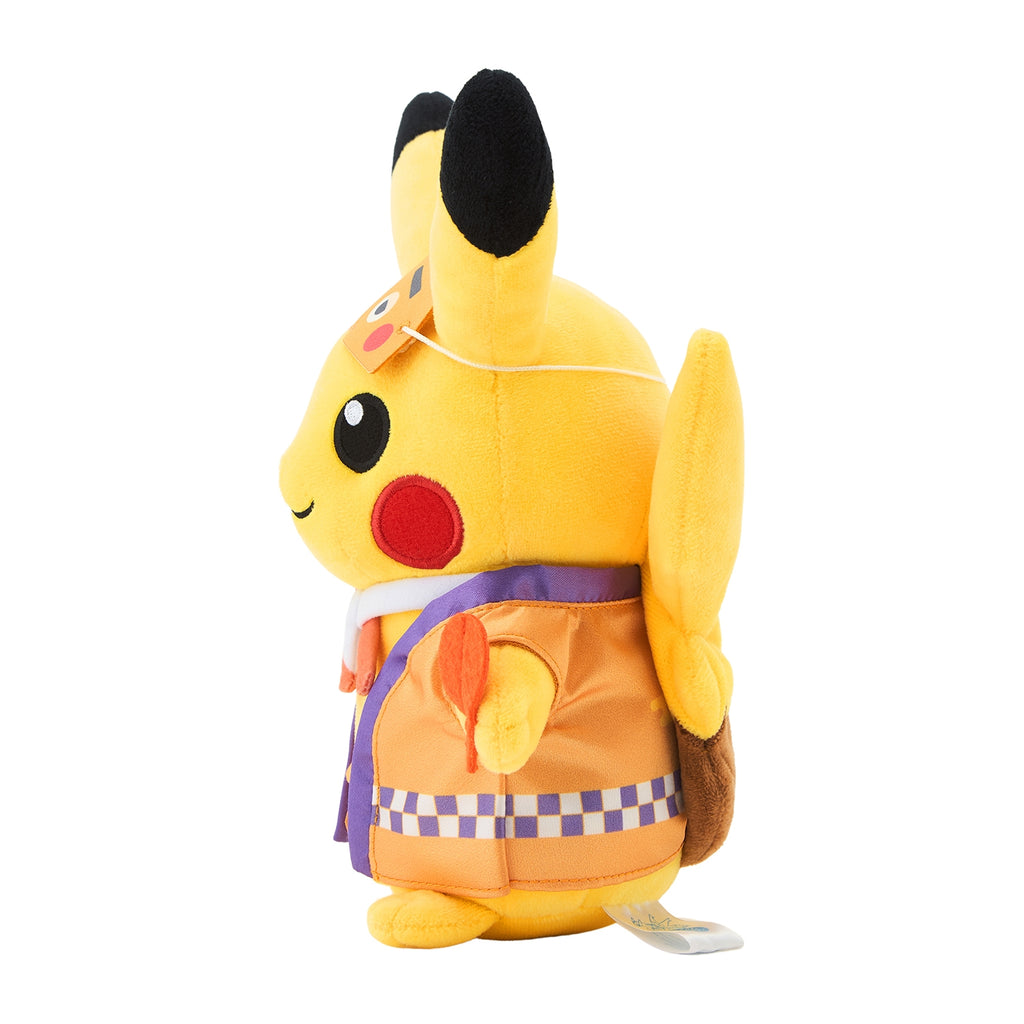 Pikachu Niwakaomen Mask Plush – Pokémon Center Fukuoka R Exclusive