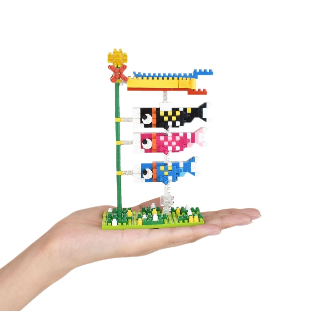 nanoblock carp streamer