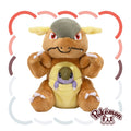 115 Plush Pokémon fit Garula plushie with vibrant colors from Japan