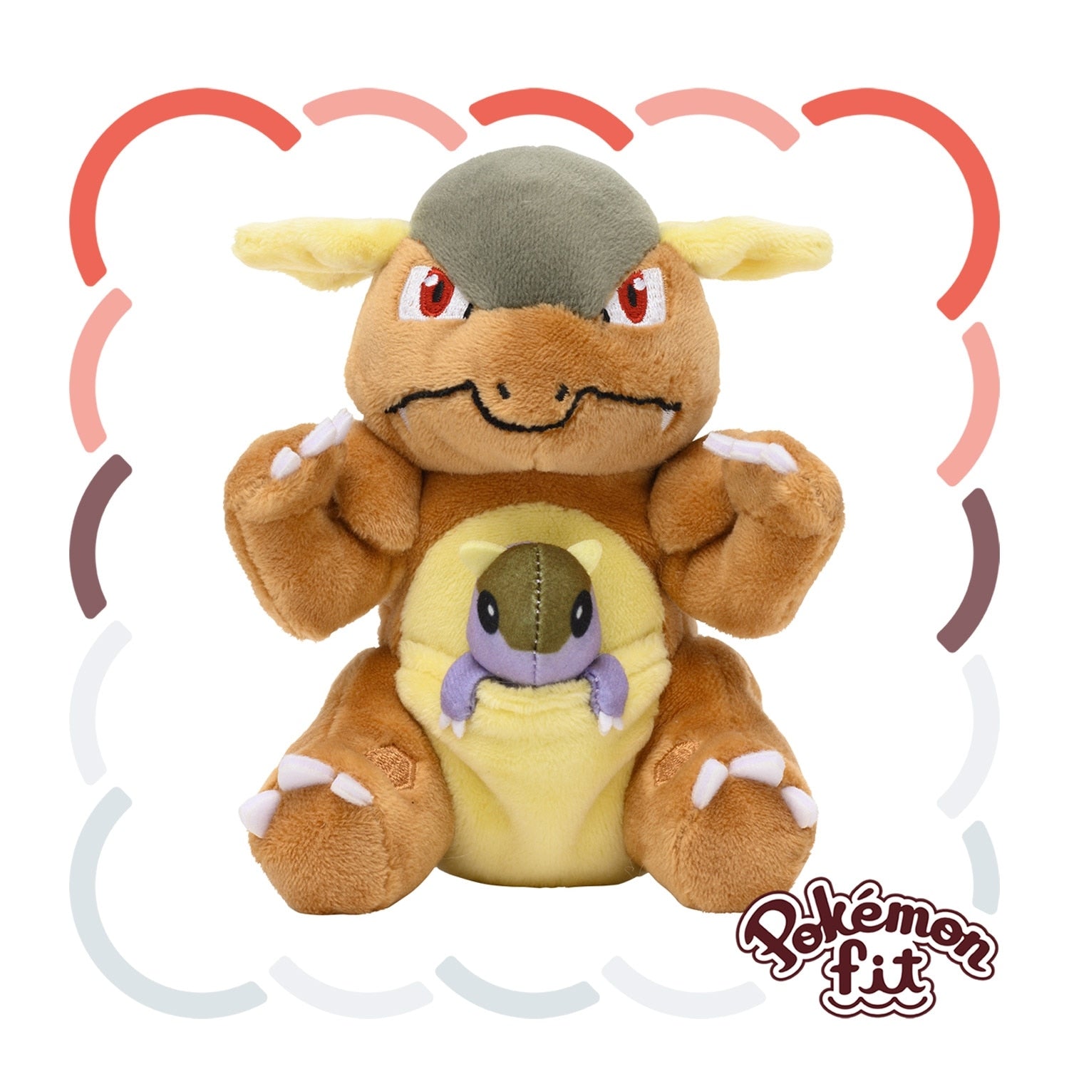 115 Plush Pokémon fit Garula plushie with vibrant colors from Japan