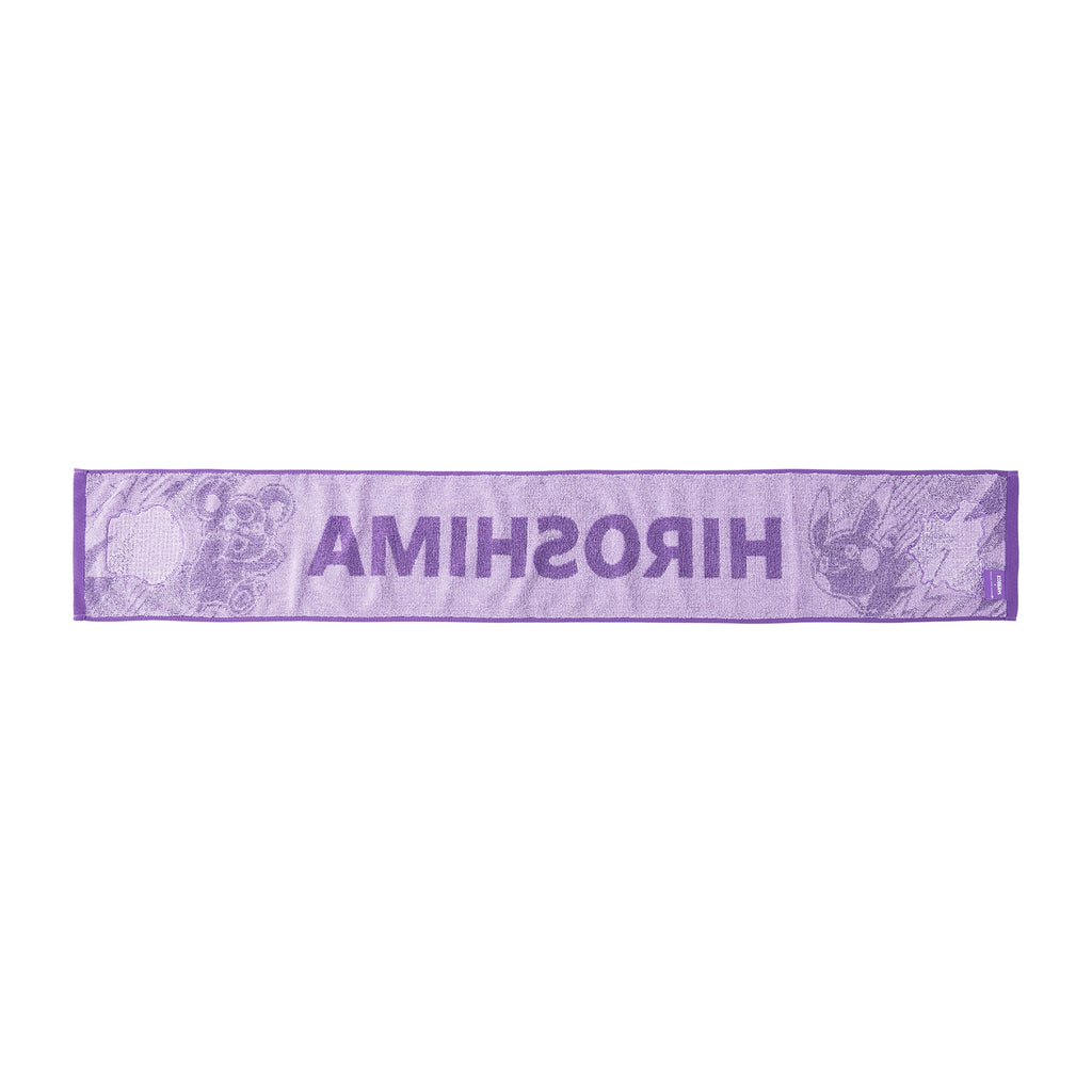 Authentic Pokemon Center Hiroshima Towel Muffler with Sanfrecce logo from Japan