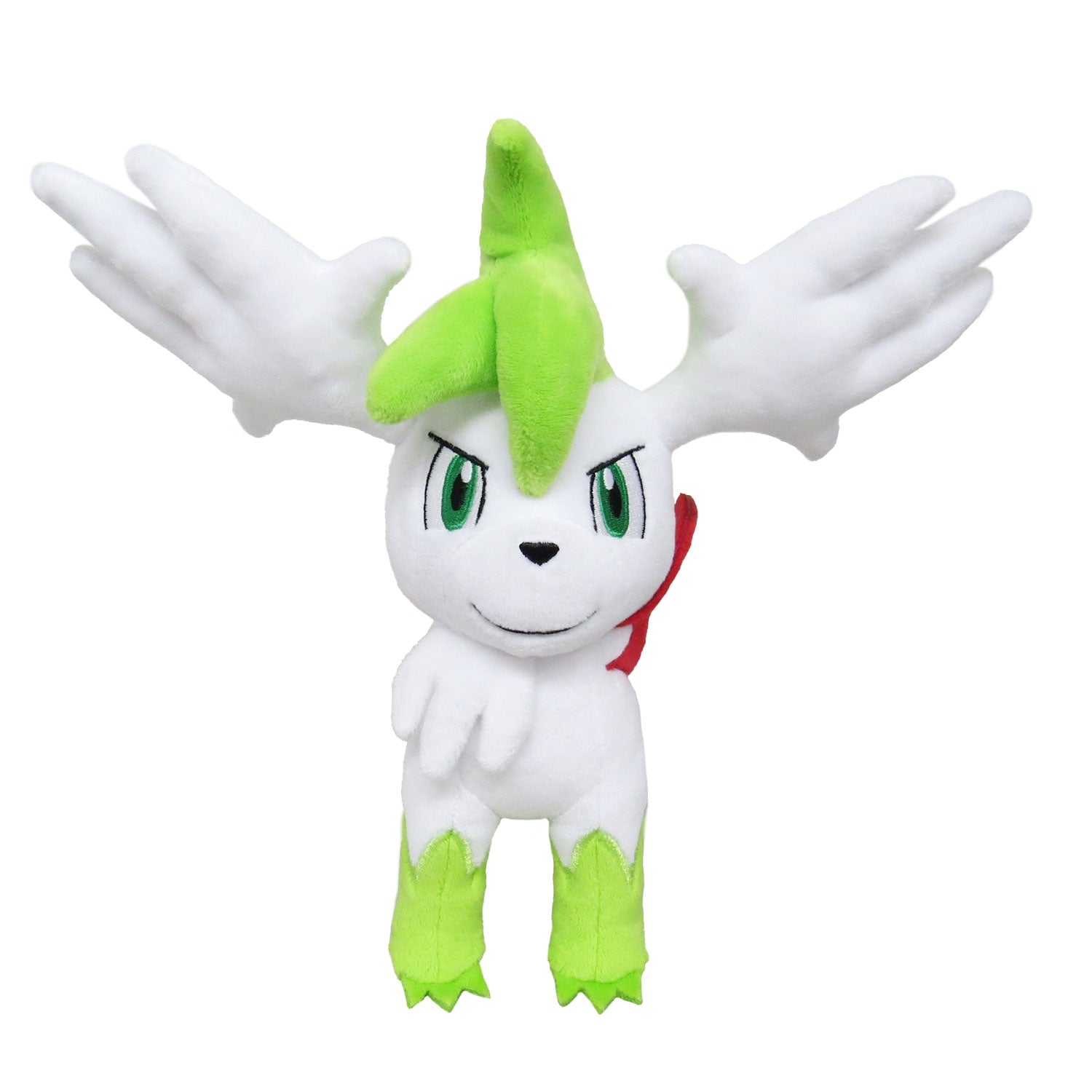 Authentic Japanese Pokemon Shaymin Sky Form plushie, detailed wings