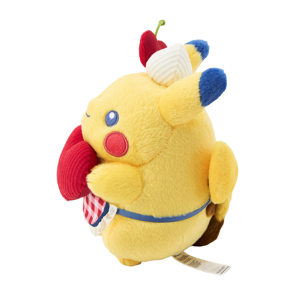 Pikachu Diner stuffed toy, colorful food and drink accessories from Japan