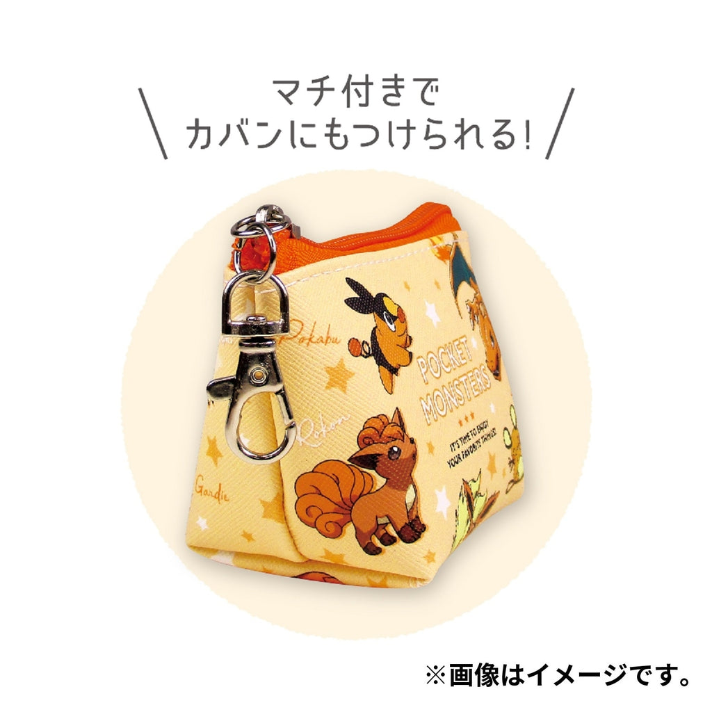 Triangular mini pouch colors/orange