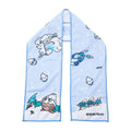 Pokemon OTENKI TEAM Yukifurashi neck towel from Japan, blue background