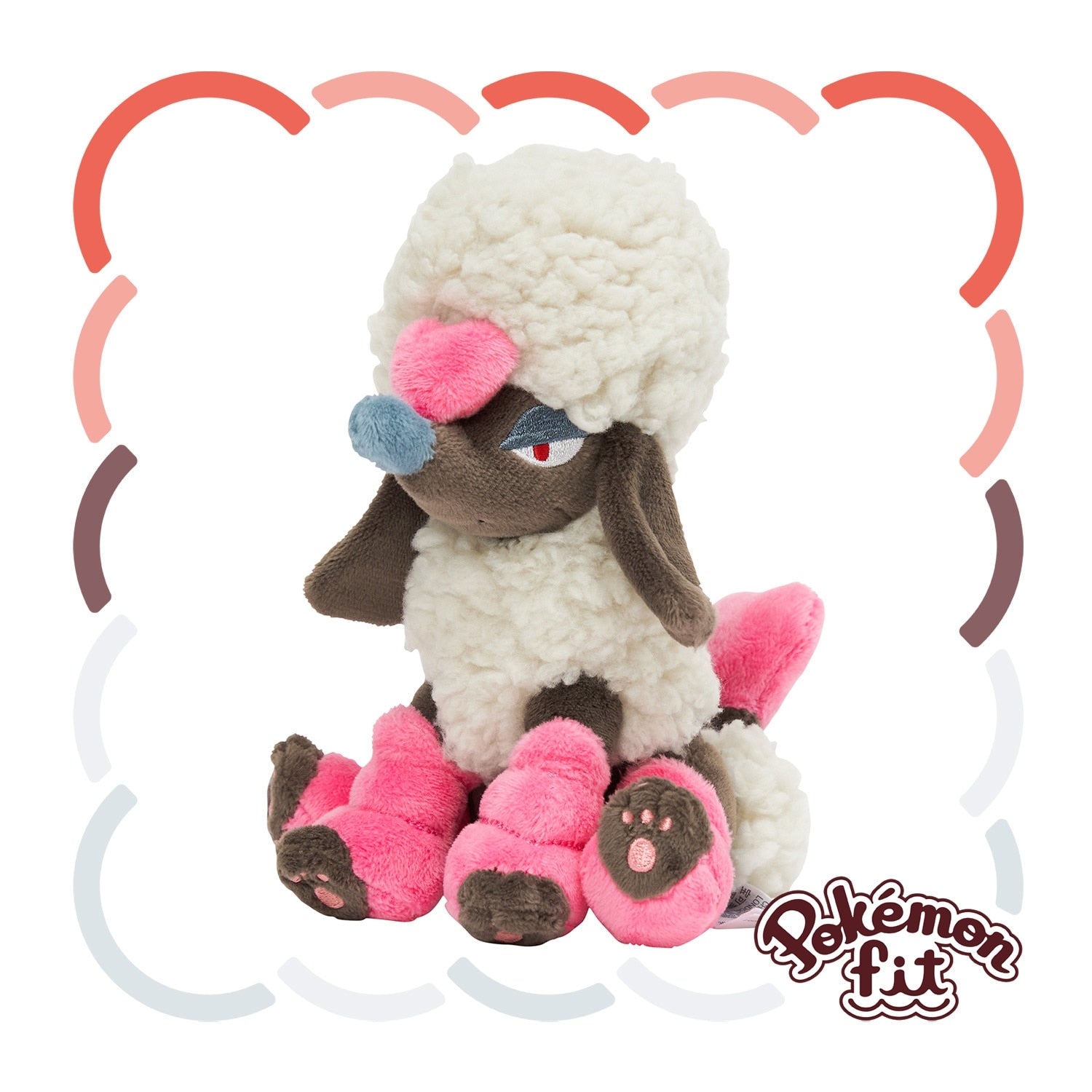 Trimian plush toy with heart cut design from Japan