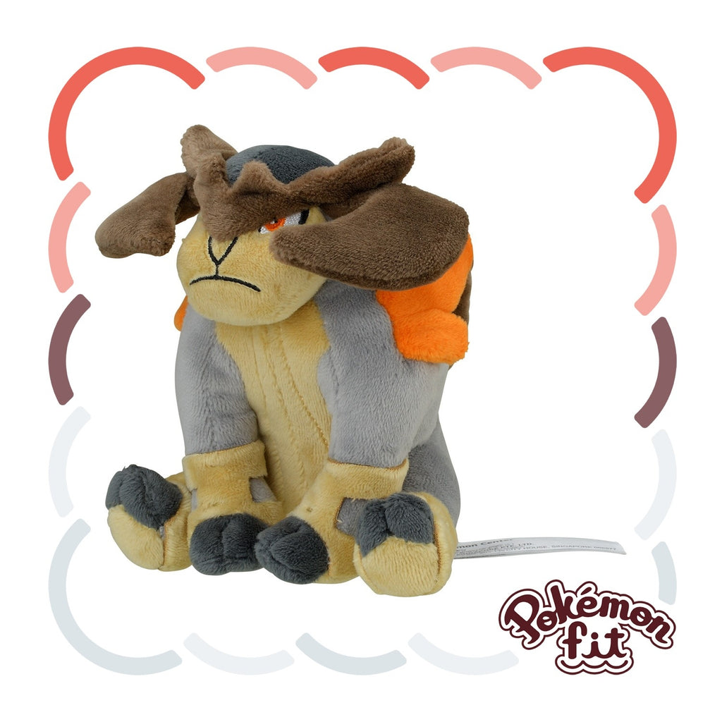 Pokémon Fit Terrakion (#639) Official Plush – Pokémon Center Japan