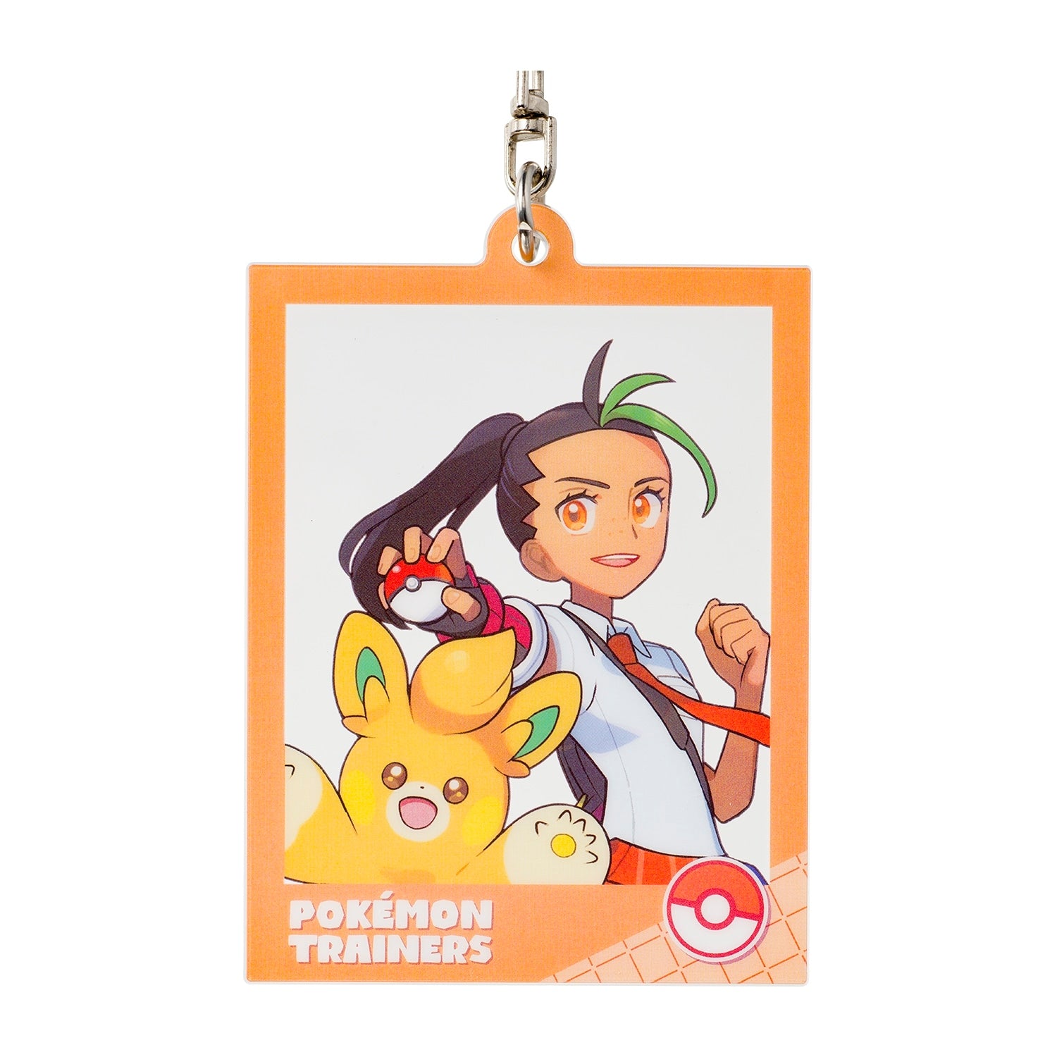 Close-up of Nemo & Pamot keychain, detailed design from Pokémon Center Japan