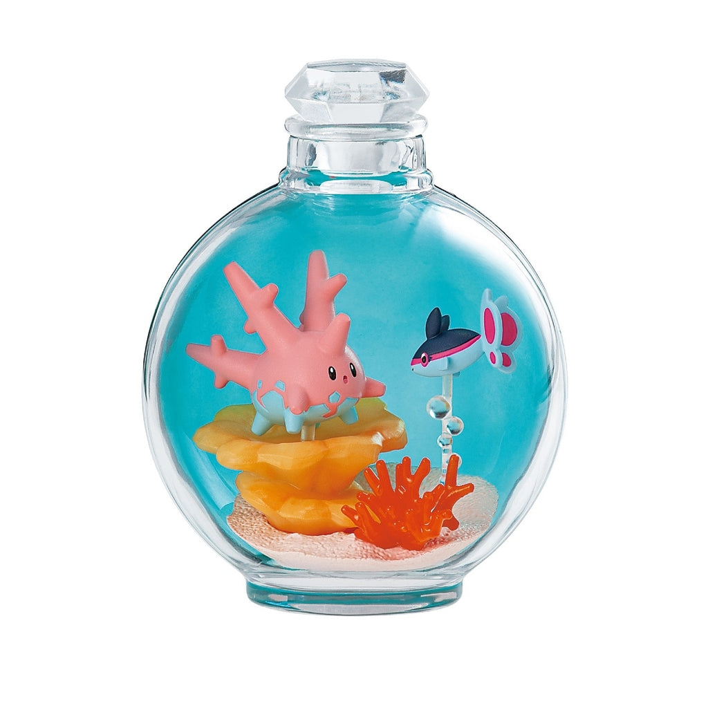 Authentic Pokemon AQUA BOTTLE collectible from Japan, with detailed package and figure