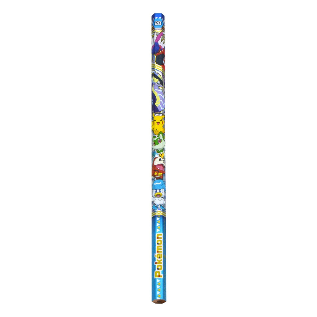 Pokemon Kakikata Pencil 2B Silver Scroll collectible item with silver scroll detail from Japan