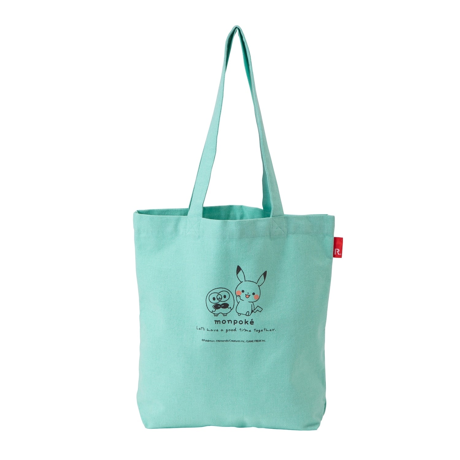 Monpoke Root Tote Recycled Cotton Tote Green