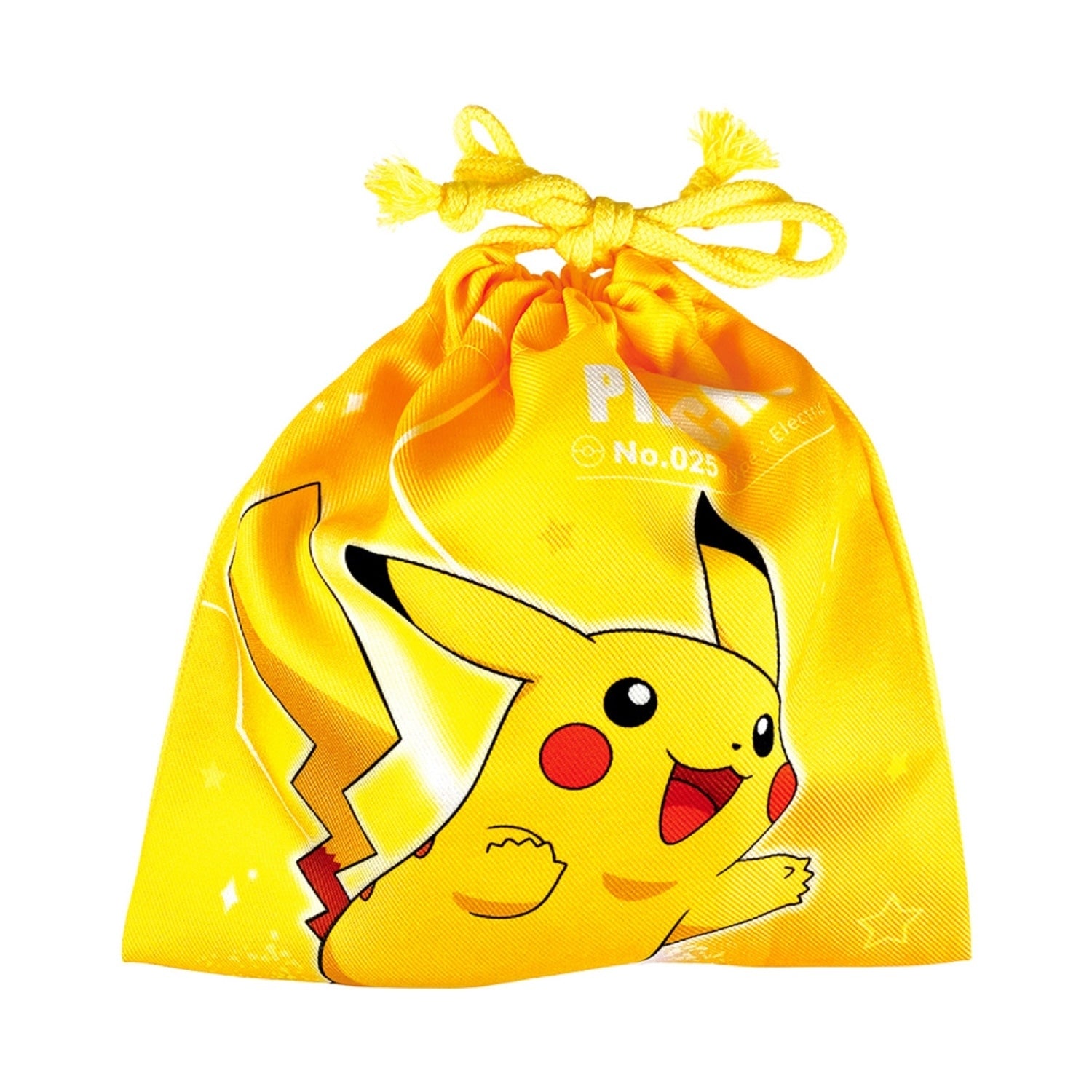 Flat drawstring purse Starlight/Pikachu