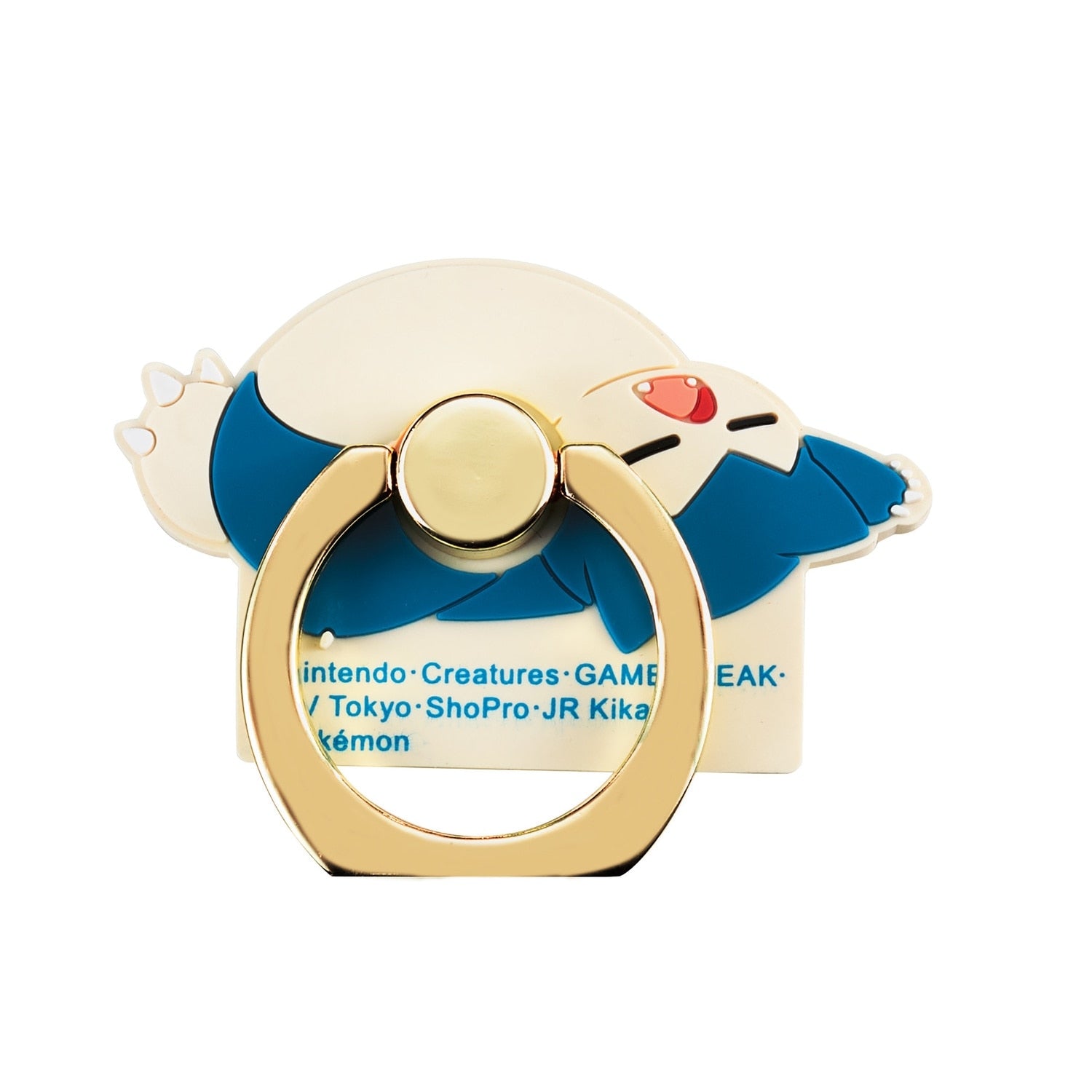Rubber smartphone ring Snorlax