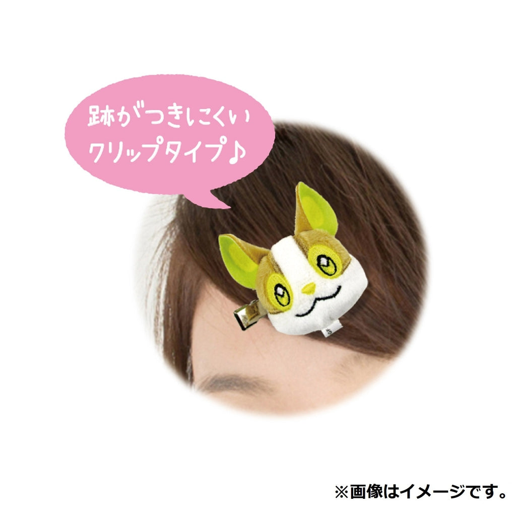 Back of Yamper hair clip, showing Pokemon Center Japan logo