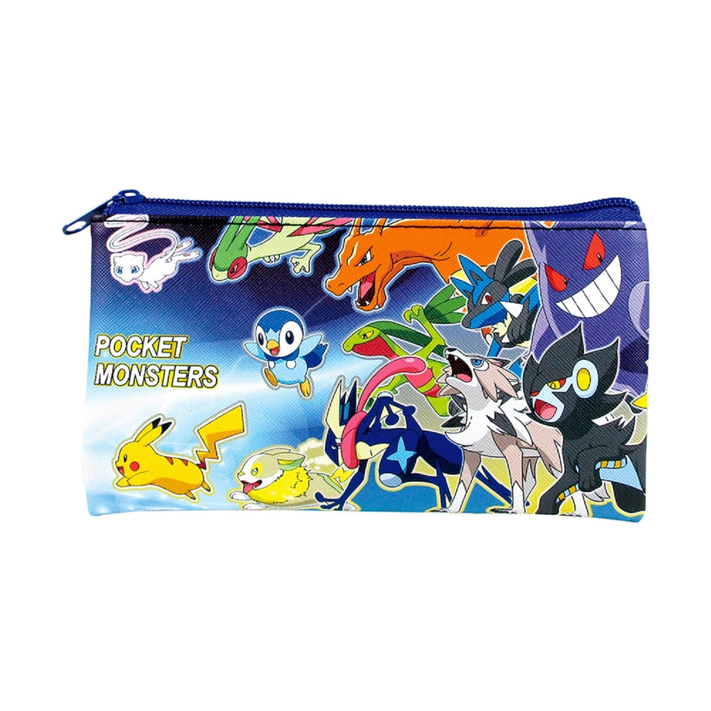 Flat multi pouch gather