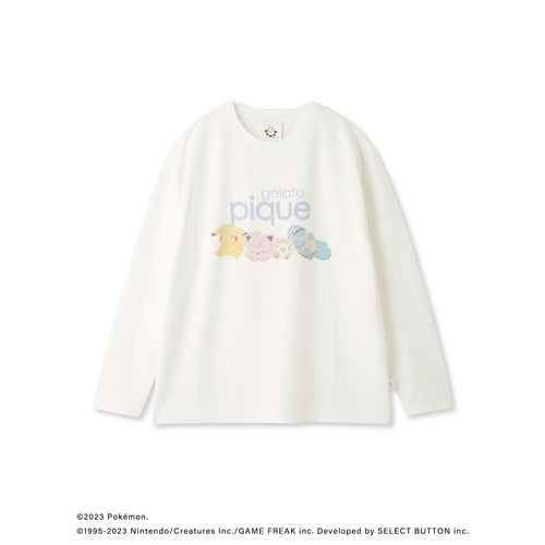 [gelato pique] [Unisex] Sleep one point long T-A S-M/M-L