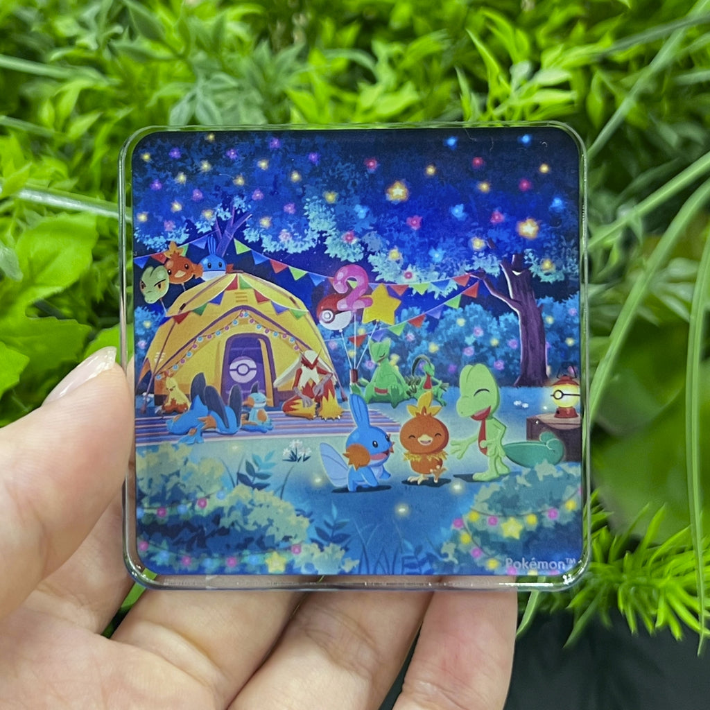 Pokemon Sleep Acrylic Magnet (2nd Anniversary Festival)