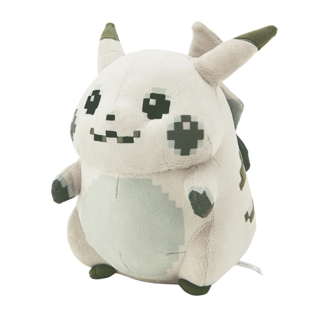 Pikachu stuffed toy from Japan with bright yellow fur and red cheeks