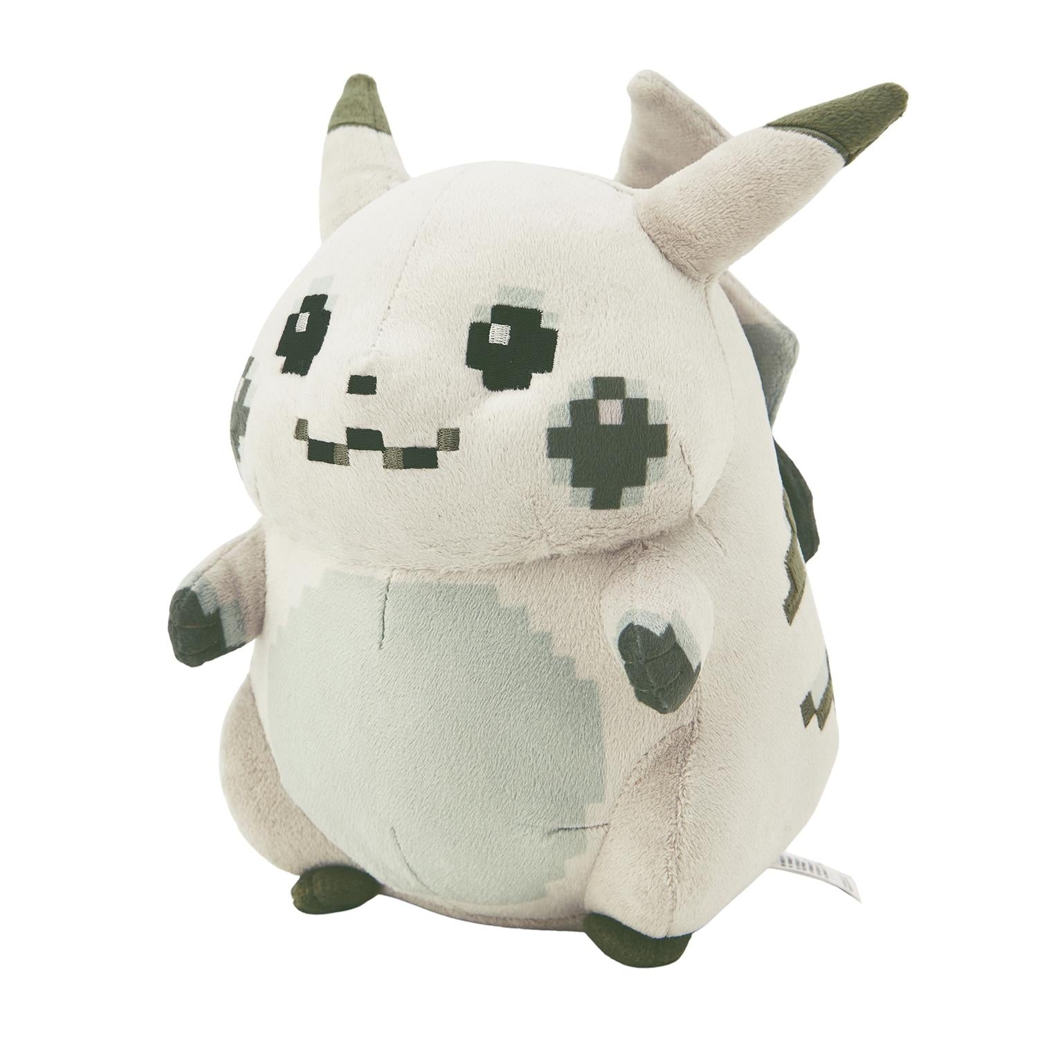 Pikachu stuffed toy from Japan with bright yellow fur and red cheeks