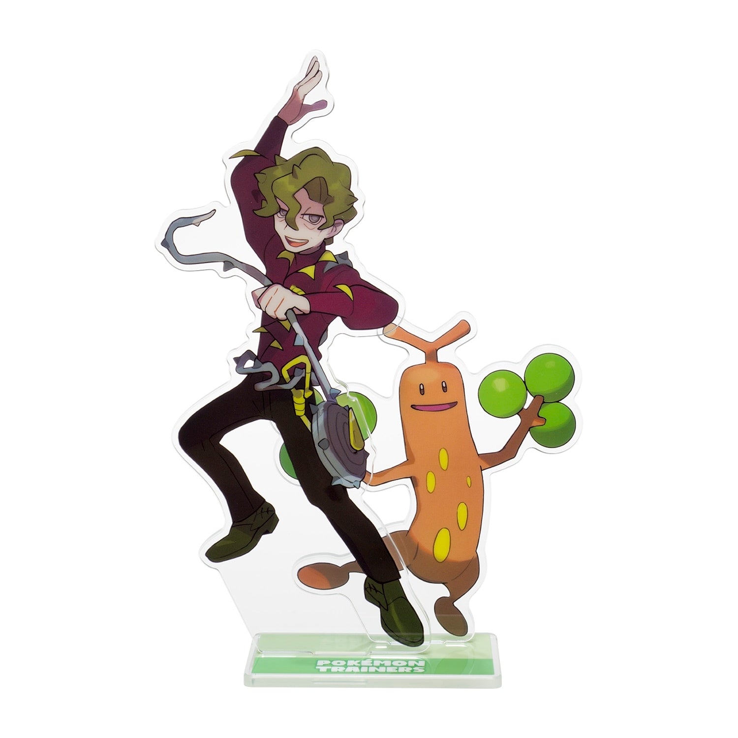 Close-up of Corsa & Usokki Pokémon acrylic stand, official Pokémon Center product from Japan