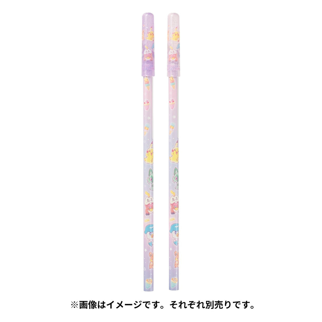 Authentic Japanese Pokemon 2B Pencil Set, compact size with 12 pencils, from Japan