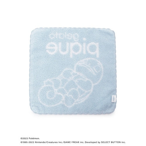 Pokemon Center Online exclusive hand towel blue with Japanese packaging