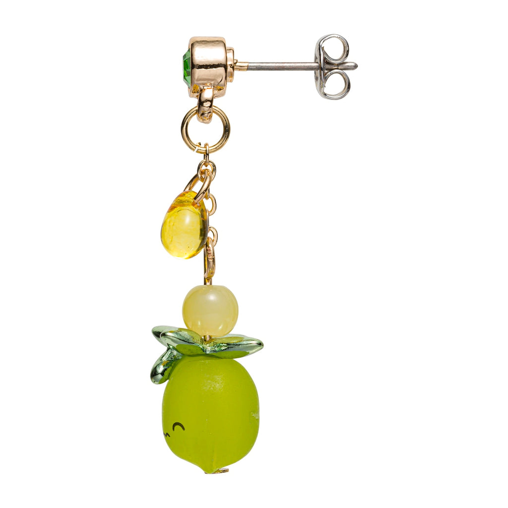 Authentic Pokémon Earrings with Charizard visual detail from Japan