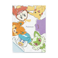 Clear sheet memo Pokémon ring from Japan with colorful Pokémon characters