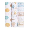 [aden + anais] Muslin swaddle 3 pieces winnie in the woods ASWC30006DIJ