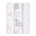 [aden + anais] Muslin swaddle 3 pieces my darling dumbo ASWC30004DIJ