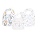 [aden + anais] Muslin snap bibs 3 pieces mickey+minnie ASNC30009DIJ