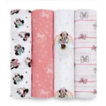 [aden + anais] muslin swaddle 4 pieces minnie rainbows ESWC40005DIJB