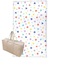 Mickey Icon Nap Futon Set, 3 Pieces, 100% Cotton, Futon, Waterproof Bag, Name Tag Included, NZ1256-3