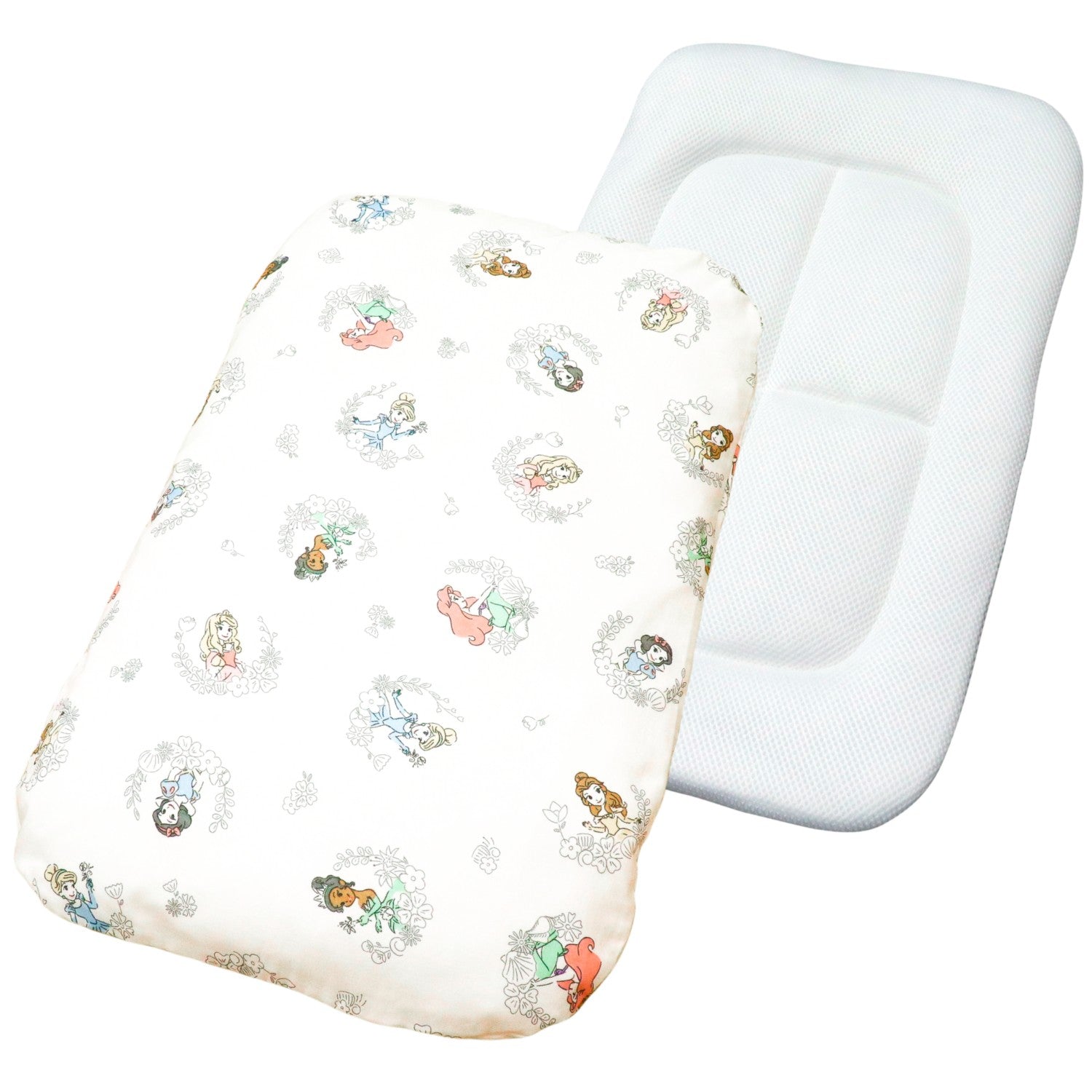 Disney Princess Hug Futon Pastel Color Organic Cotton Double Gauze 100% Cotton 3 Layer Structure Mesh NZ1124P-ME-C