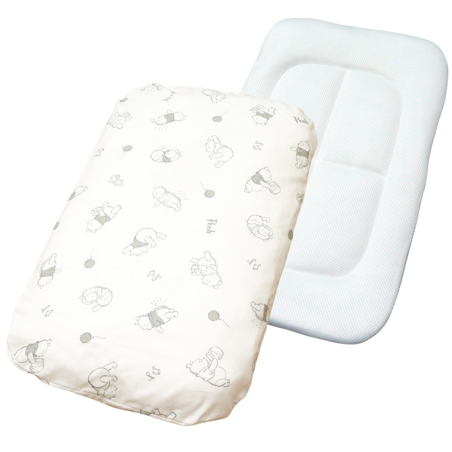 Winnie the Pooh Hug Futon Monotone Organic Cotton Double Gauze 100% Cotton 3 Layer Structure Mesh NZ1125P-ME-G