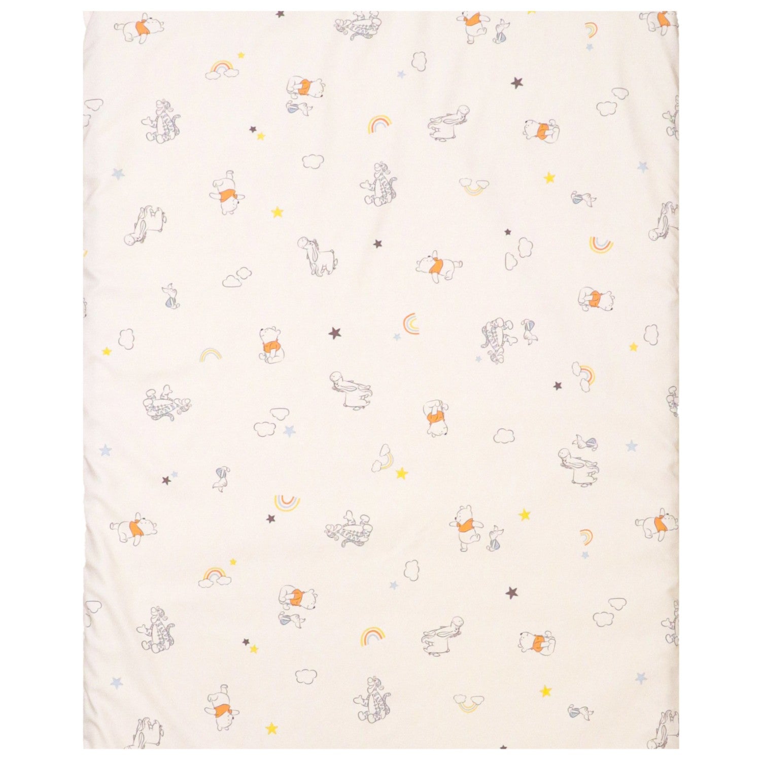 Pooh & Friends Duvet Cover 105 x 130cm Water Absorbent Baby Duvet Cover NZ322...