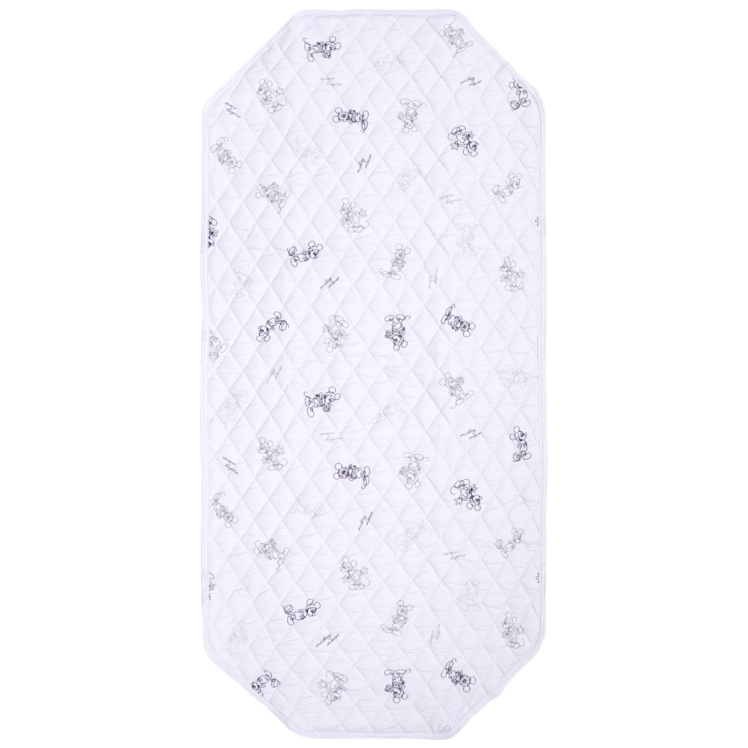 Mickey Mouse Cot Cover 60 x 130cm Waterproof Back Quilt Water Absorbent Name Tag Included NZ3227-K