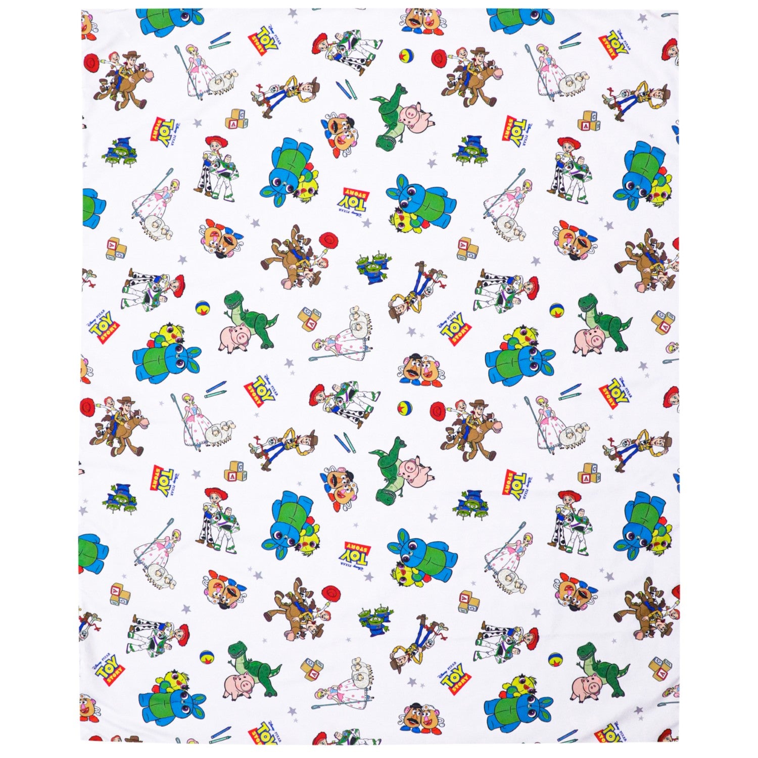 Toy Story Duvet Cover 105 x 130cm Woody Buzz Lightyear Jesse Alien Mr. Potato Head Mrs. Potato Head Rex Ham Bo Peep Peach Skin Processing Baby Duvet Cover NZ3028-T1