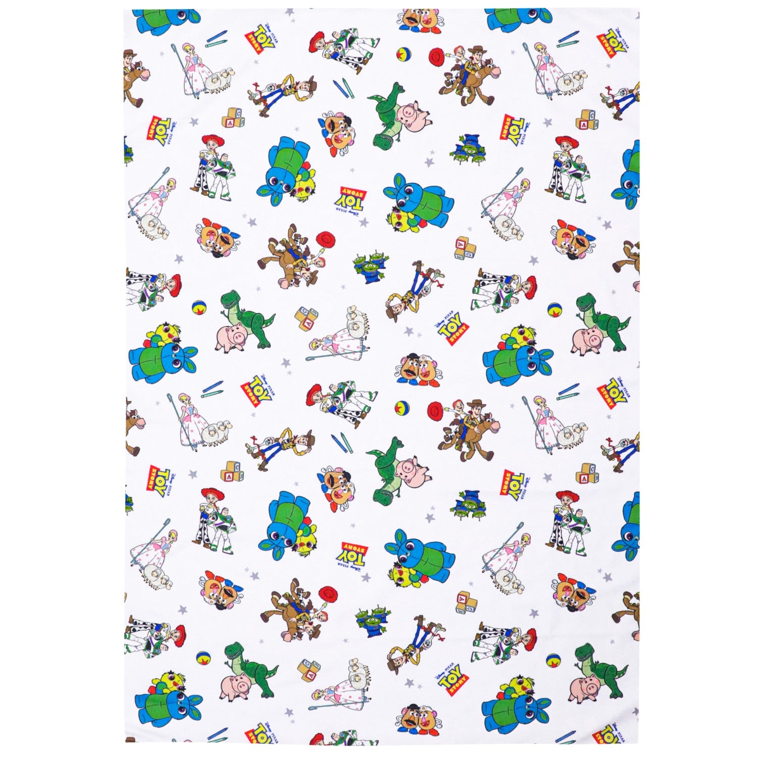 Toy Story Duvet Cover 90 x 130cm Woody Buzz Lightyear Jesse Alien Mr. Potato Head Mrs. Potato Head Rex Ham Bo Peep Peach Skin Processing Baby Duvet Cover NZ3028-T2
