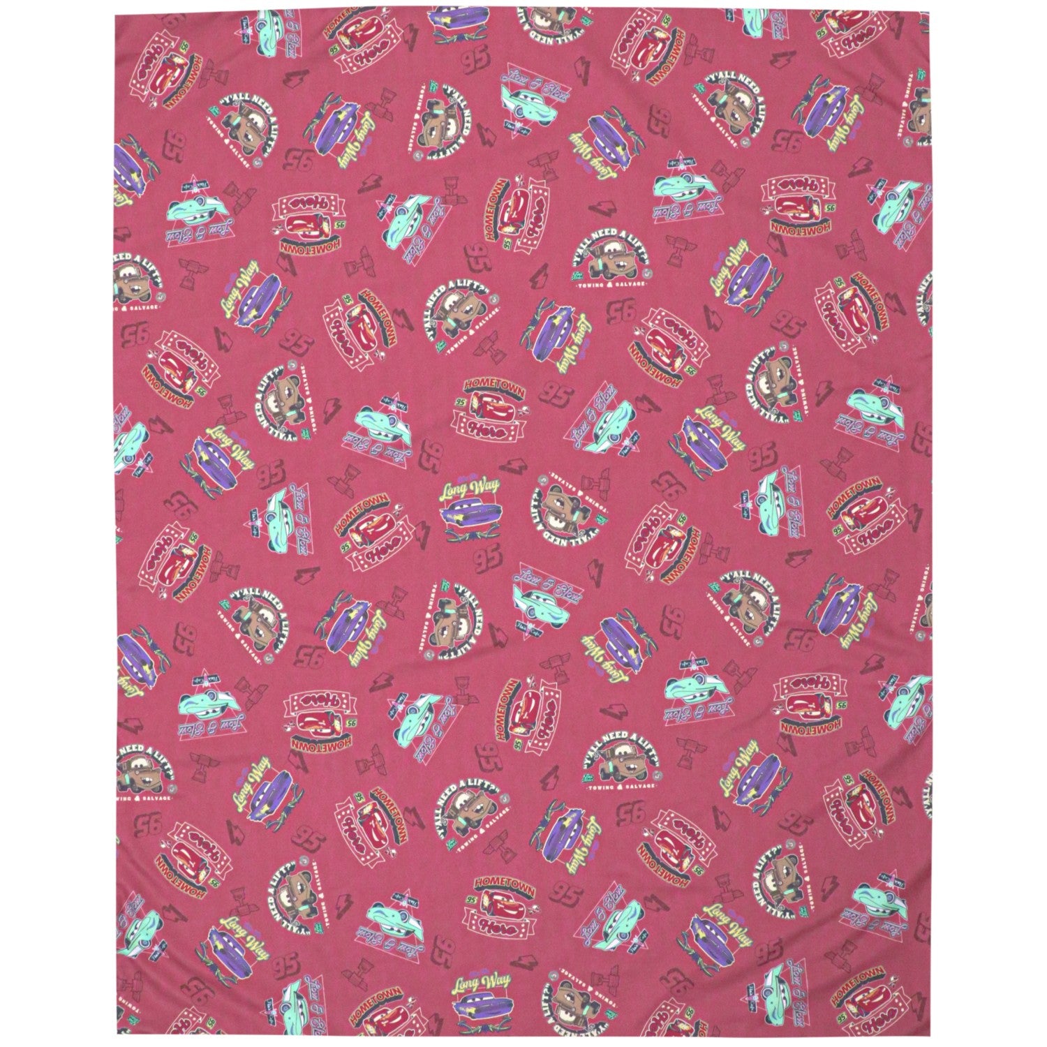 Cars Duvet Cover 105 x 130cm Lightning McQueen Ramone Meter Flow Peach Skin Processing Baby Duvet Cover NZ3029-T1